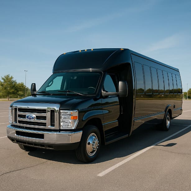 Bus Rental Company Arlington 18 Passenger Minibus
