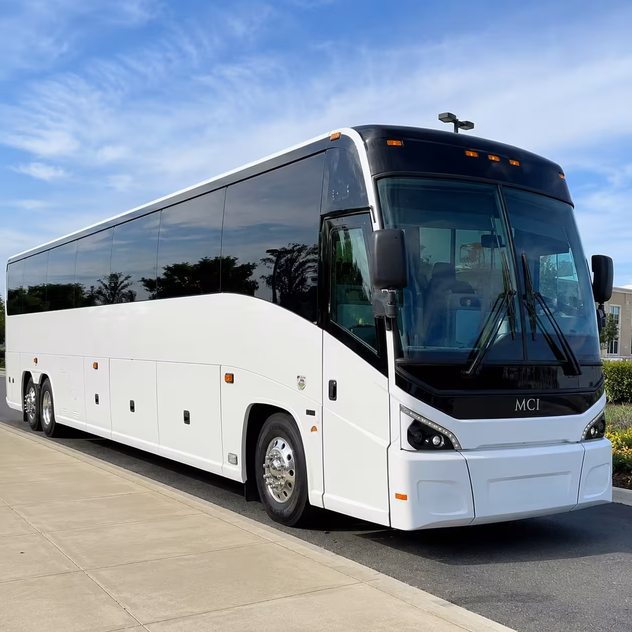 corporate retreat and off site charter bus rentals in arlington