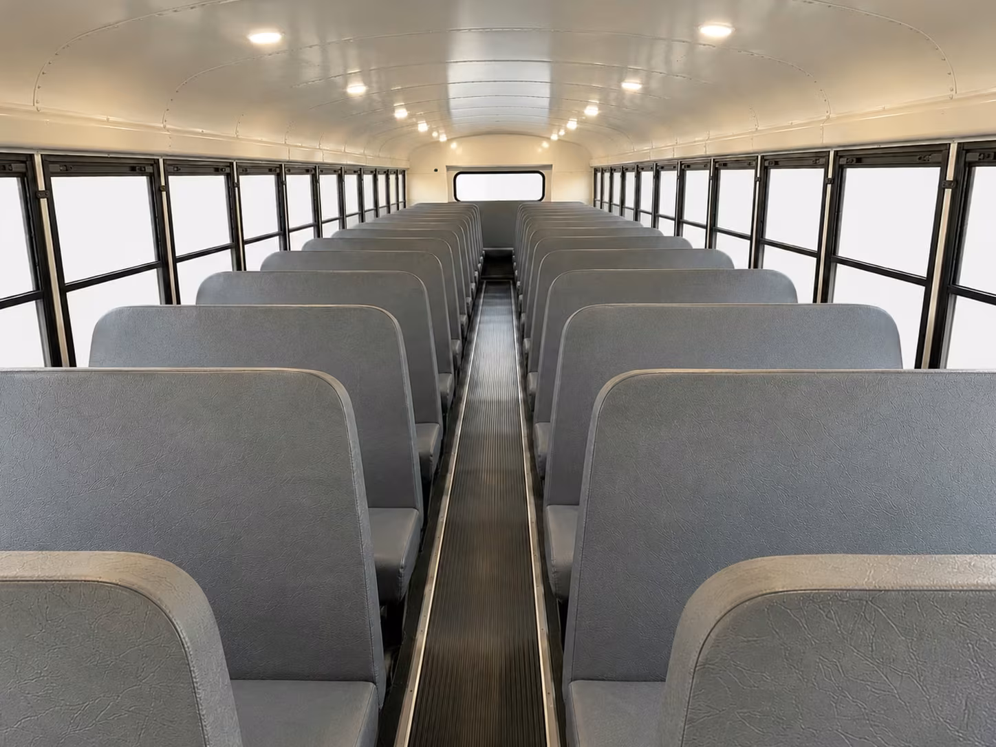 school bus interior