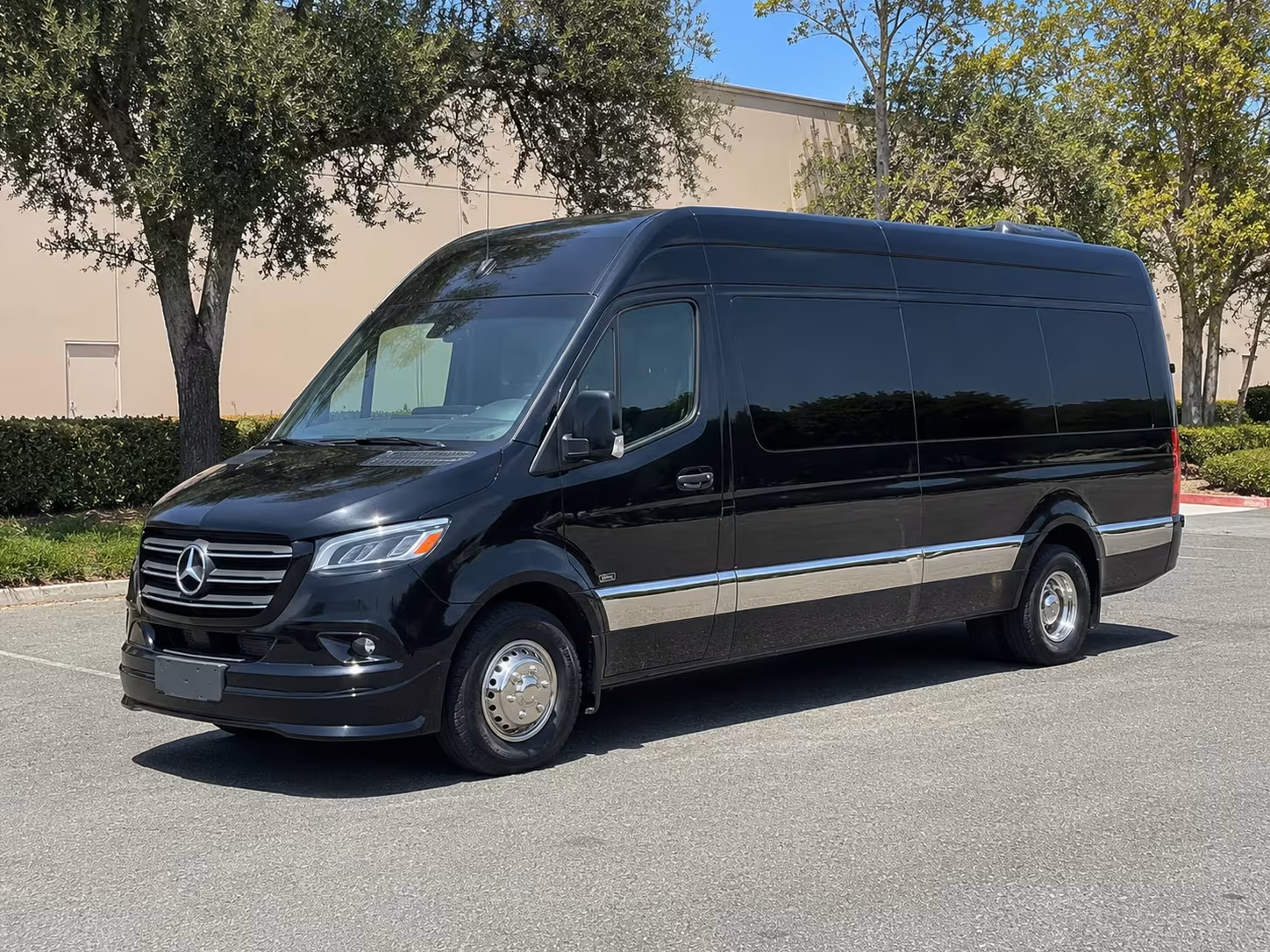 sprinter van with driver